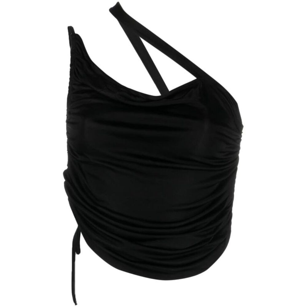 AndreäDamo Cropped Jersey Top